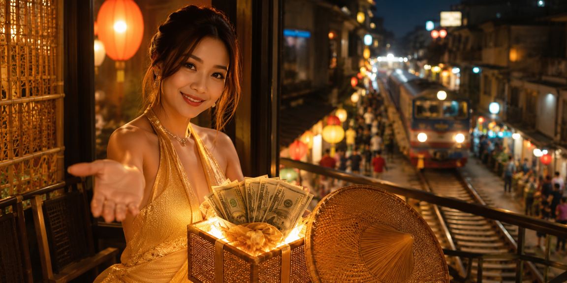 Người dùng tham gia cá cược thể thao tại Hà Nội với nón lá truyền thống
