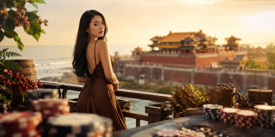 Người dùng thực hiện giao dịch tài chính tại quán cà phê Huế qua điện thoại di động