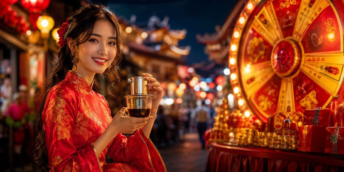 Người dùng Việt Nam thư giãn với cà phê tại Huế trong không khí bình yên