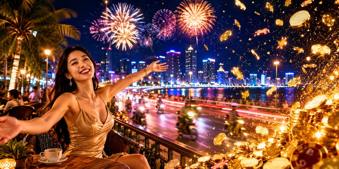 Giao diện sòng bài trực tuyến với bàn casino sống động tại Việt Nam